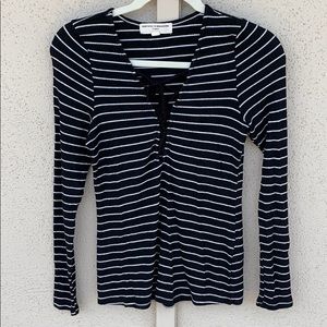 Project Social Tee Tie Front Long Sleeve